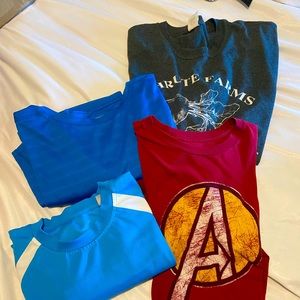 Mens t-shirt bundle- Avengers/the office/jockey